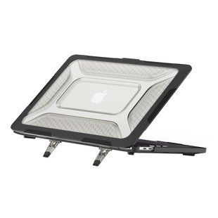 Накладка TPU+PC Hex Shield for MacBook Pro 13" 2018/2020/2022 （A2338/A2289/A2251/A1989) Black 2020000472896 фото