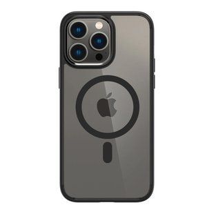 Чохол TPU+PC Spigen Ultra Hybrid with Magsafe для iPhone 14 Pro Black 2020000461043 фото