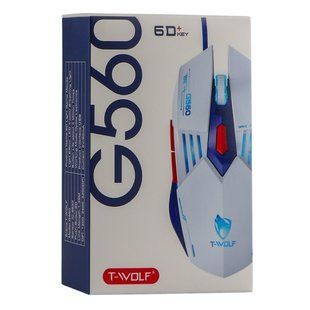 USB Мышь Игровая TWolf G560 Мятая упаковка Черный 2020000485377 фото