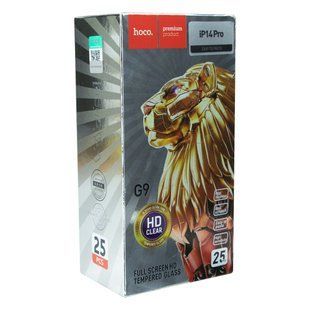 Защитное стекло Hoco G9 HD for Apple iPhone 14 Pro 25 шт Черный 6931474778932 фото