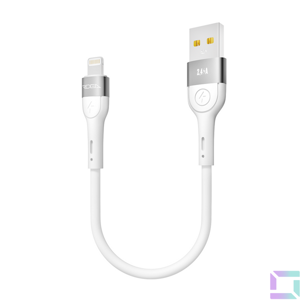 USB Ridea RC-XS51 X-Silicone Lightning 12W 0.25m Белый 6908014800071 фото