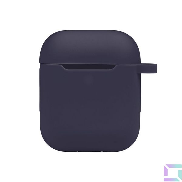 Чохол Silicone Case with hook для Airpods 1/2 Колір 05.Lilac 2020000368878 фото