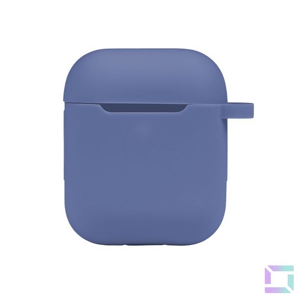 Чохол Silicone Case with hook для Airpods 1/2 Колір 05.Lilac 2020000368878 фото