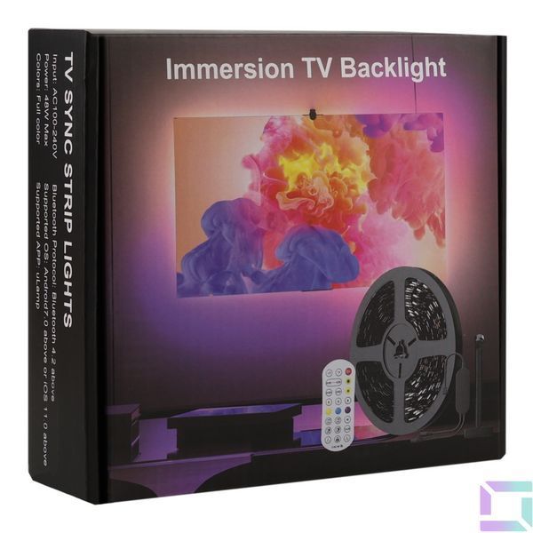 Адаптивна LED Стрічка DX23014-BT-3м Чорний 2020000468813 фото