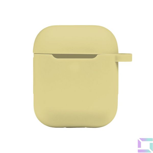 Чохол Silicone Case with hook для Airpods 1/2 Колір 05.Lilac 2020000368878 фото