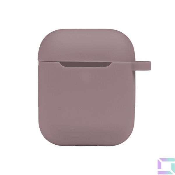 Чехол Silicone Case with hook для Airpods 1/2 Цвет 05.Lilac 2020000368878 фото