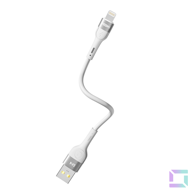 USB YOKI EXTRA YK-EX11 Lightning 2.4A 0.25m Цвет Белый 6907858579112 фото