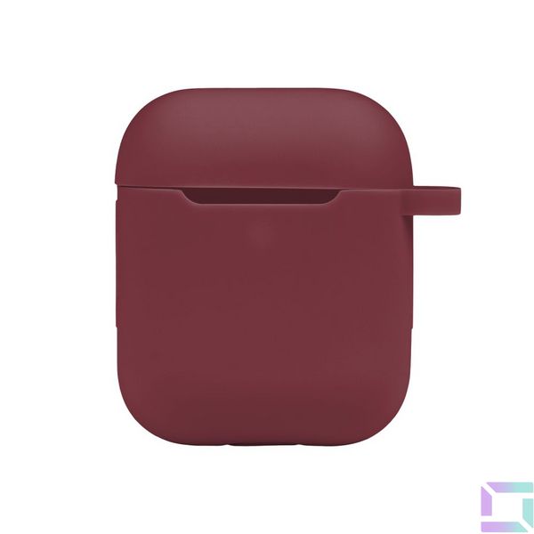 Чехол Silicone Case with hook для Airpods 1/2 Цвет 05.Lilac 2020000368878 фото