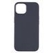 Чохол Baseus Liquid Silica Gel Case+Glass 0.22mm для iPhone 14 ARYT001201 Black 6932172615284 фото 1