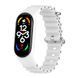 Ремінець для Xiaomi Mi Band 3/4/5/6/7 Ocean Band White 2020000373636 фото 1