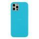 Чехол Silicone Case Full Size (AA) для iPhone 12/12 Pro 16.Blue 2020000330295 фото