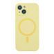 Чохол Glow Silicone Case Full Camera with Magsafe для iPhone 15 Yellow 2020000456261 фото