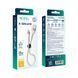 USB Ridea RC-XS51 X-Silicone Lightning 12W 0.25m Белый 6908014800071 фото 1