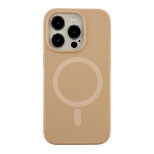 Чохол Glow Silicone Case with Magsafe для iPhone 14 Pro Max Desert Gold 2020000497509 фото