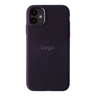 Чохол Silicone Case Metal Buttons (AA) для iPhone 11 Purple 2020000453673 фото