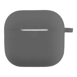 Футляр Silicone Case with hook для Airpods 5/4 М'ята упаковка 15.Dark grey 2020000522256 фото