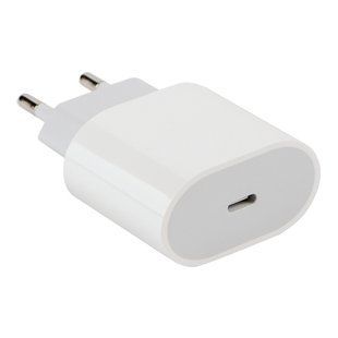 Мережевий Зарядний Пристрій For IP PD25W 1:1 Бiлий 2020000385851 фото