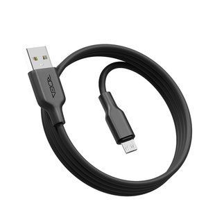 USB Ridea RC-M114 Soft Silico Micro 3A Черный 6902013710324 фото