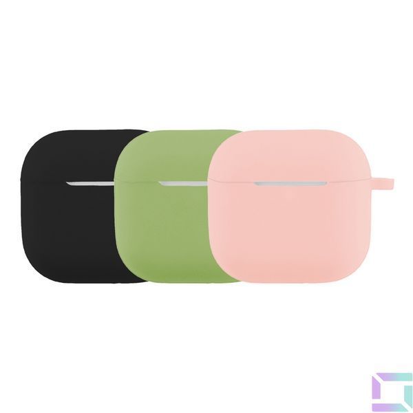 Футляр Silicone Case with hook для Airpods 5/4 М'ята упаковка 15.Dark grey 2020000522256 фото