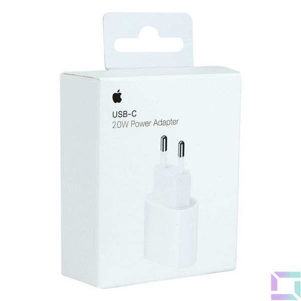 Мережевий Зарядний Пристрій Apple PD 20W 1:1 Бiлий 194252156926 фото
