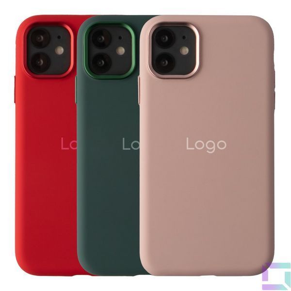 Чехол Silicone Case Metal Buttons (AA) для iPhone 11 Purple 2020000453673 фото