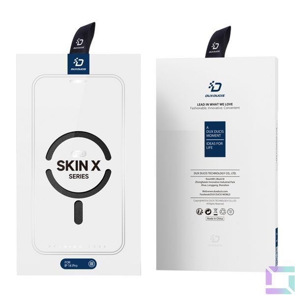 Чехол-книжка Dux Ducis Skin X Pro with MagSafe для iPhone 14 Pro Max Black 6934913033654 фото