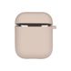 Чехол Silicone Case with microfibra для Airpods 1/2 Цвет 28.Lavender grey 2020000367963 фото 10