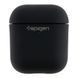 Футляр TPU Spigen Leather Armor для Airpods 1/2 Black 2020000438885 фото 1