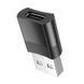 Переходник Hoco UA17 USB Male to Type-C female USB2.0 adapter Черный 6931474762009 фото 4