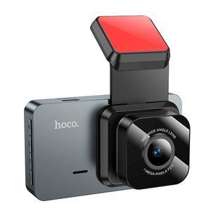 Видеорегистратор Hoco DV9 3.0-inch IPS 720P@30fps Серый 6942007633345 фото