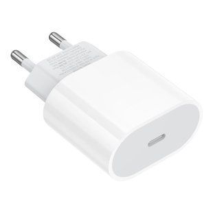 Сетевое Зарядное Устройство Borofone BA100A 1USB-C PD/QC 20W Белый 6941991124488 фото