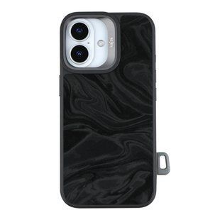Чехол Kajsa Glamorous Collection Fluid Art with MagSafe для iPhone 17 Black 2020000507727 фото