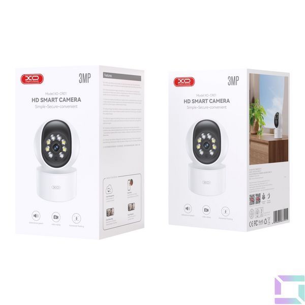 Смарт Камера XO CR01 Smart Treasure EU Белый 6920680851362 фото
