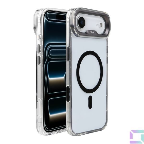 Чохол Kajsa Trans-Shield with MagSafe для iPhone 17 Air Silver O-Ring 2020000509257 фото
