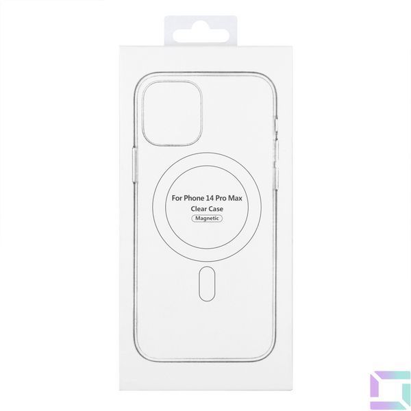 Чехол TPU Clear Case with Magsafe для iPhone 14 Pro Max Transparent 2020000312222 фото