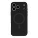 Чохол Glow Silicone Case Full Camera with Magsafe для iPhone 18 Pro Max Black 2020000515760 фото