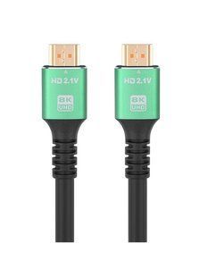 Кабель HDMI- HDMI 2.1V 5m 8K 120 fps Чорний 4411736671734 фото
