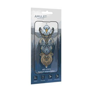 Захисне скло AMULET 2.5D HD Antistatic for Xiaomi Redmi A5 Чорний 2020000518631 фото
