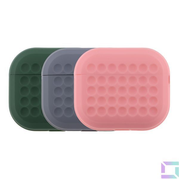 Футляр Silicone Fashion Case with Hook для Airpods 3 Dark Green 2020000441717 фото
