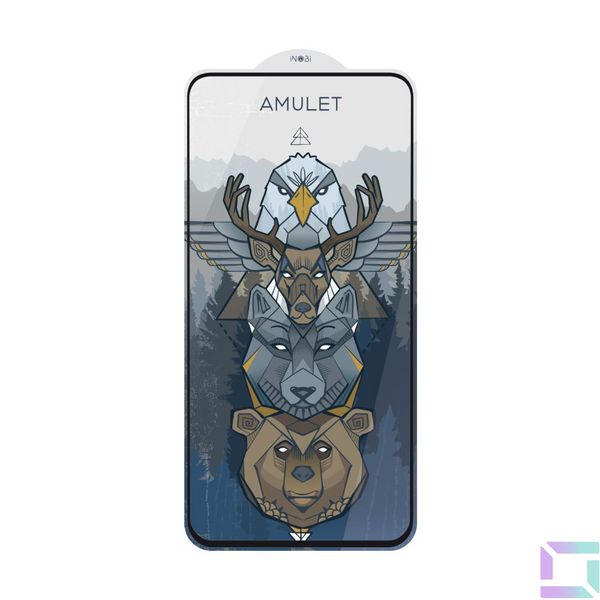 Защитное стекло AMULET 2.5D HD Antistatic for Xiaomi Redmi Note 12S/Note 11/Note 11s/Poco M5s/ Цвет Черный 2020000424154 фото