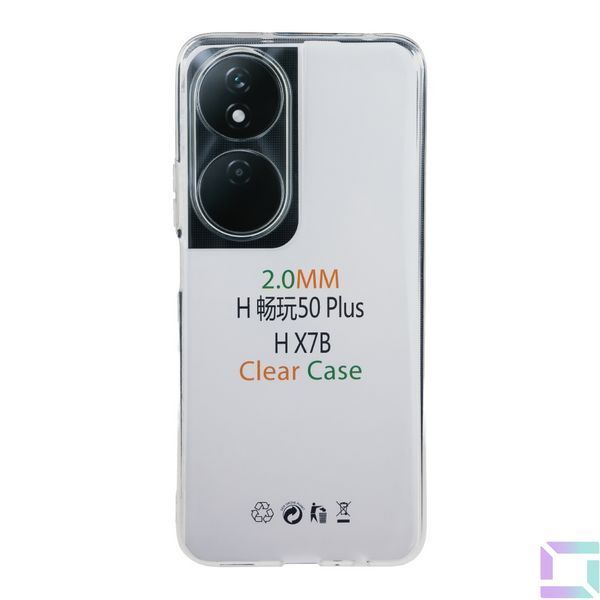Чехол TPU Virgin Full Camera для Honor X7B Transparent 2020000391586 фото