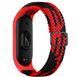 Ремешок для Xiaomi Mi Band 3/4/5/6/7 Elastic Adjustment Red/Black 2020000424673 фото