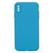 Чехол Silicone Case Full Camera no logo для iPhone Xs Max 16.Blue 2020000294221 фото