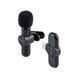 Микрофон Петличный Беспроводной Remax K09 Type C Черный 6954851217565 фото 1
