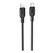 USB Borofone BX113 Silicone Type-C to Lightning PD27W 3m Черный 6941991115523 фото 1