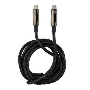 Кабель USB LDNIO LC922 PD3.1/240W Type-C to Type-C 2m Сiрий 6933138602522 фото