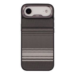 Чохол Kajsa Resort Collection Gradient Stripe with MagSafe для iPhone 17 Air Black O-Ring 2020000507543 фото