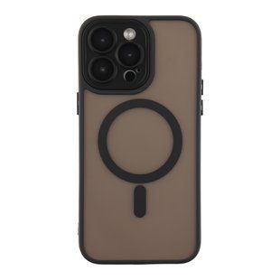 Чохол TPU+PC Magnetic Matte Camera Lens with Magsafe для iPhone 14 Pro Max Black 2020000437796 фото