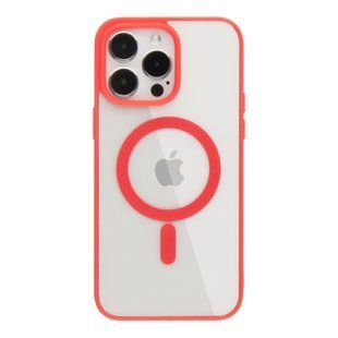 Чехол TPU Color with Magsafe для iPhone 13 Pro Red 2020000326014 фото
