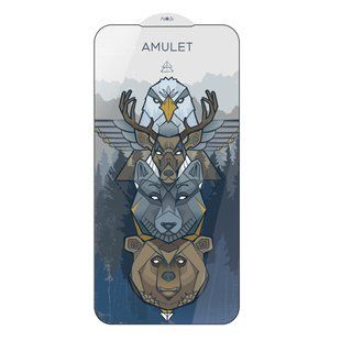 Захисне скло AMULET 2.5D HD Antistatic for Samsung S21 FE 5G Чорний 6902043845614 фото